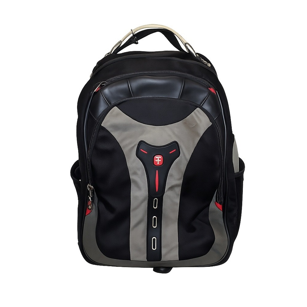 Wenger Swiss Gear Pegasus 17" Laptop Computer Backpack Black/Gray